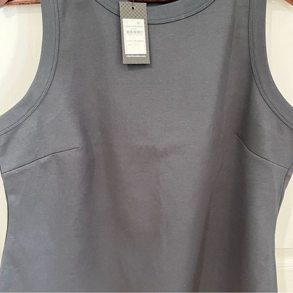 City Chic grey sleeveless tank top size small - Picture 3 of 7